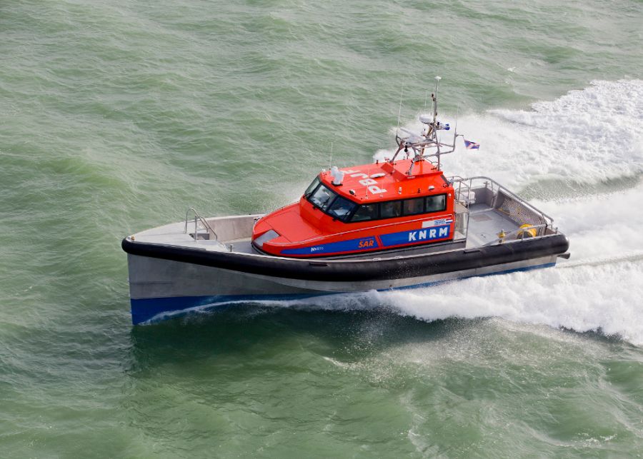 De nieuwe reddingsboot. Foto: KNRM