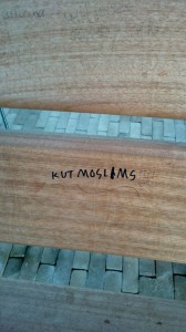 'Kut moslims'. Foto: Femke van Hettema (via Facebook.com)