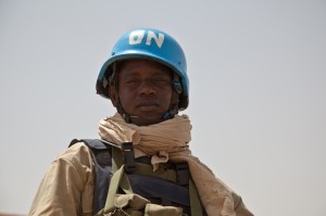 Binnenkort blauwhelm-troepen in Velsen? Foto: Flickr.com/by Mission de l'ONU au Mali - UN Mission in Mali