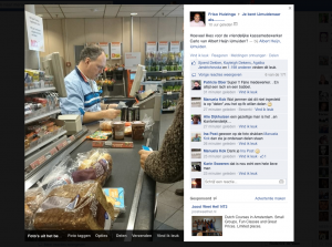 Gisteravond tikte de foto van Carlo net de 1200 likes aan.