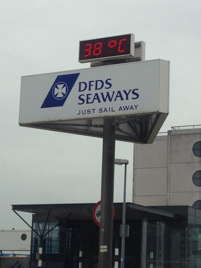 Het weer: 38 graden en zon op Sluisplein