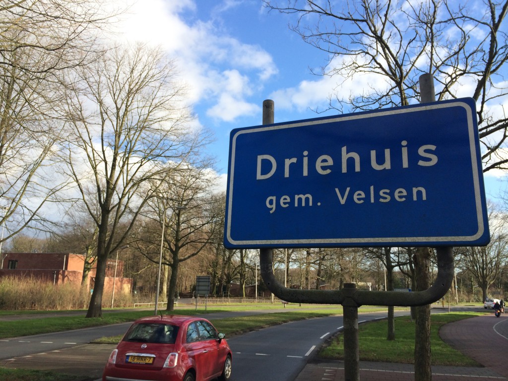 Werkzaamheden route door Driehuis