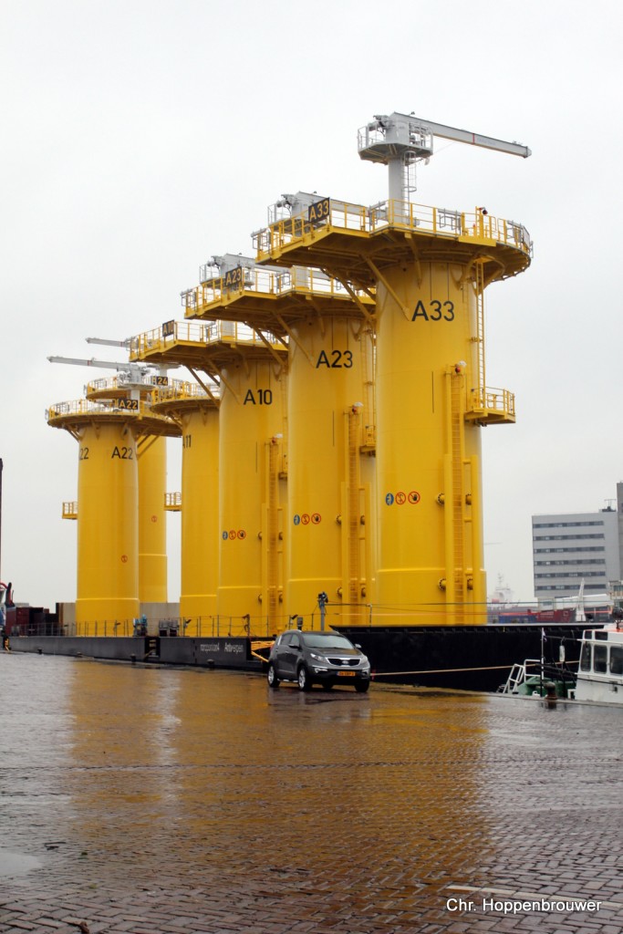 FOTO’s: Werkplatformen verplaatst
