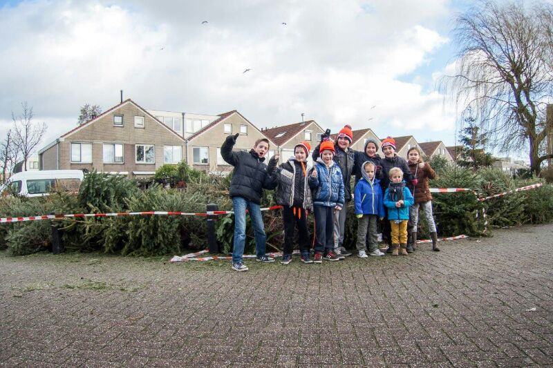 Gevonden: Vervoer voor 114 kerstbomen