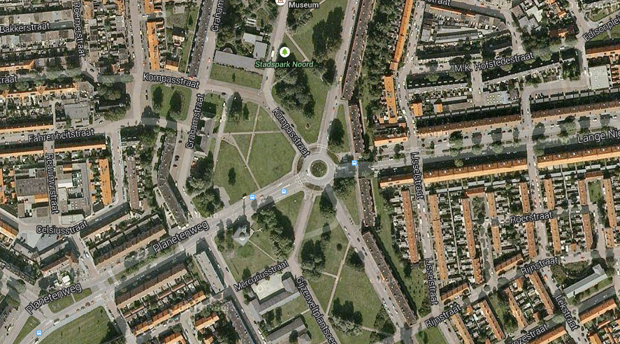 Rotonde Stadspark aangepast