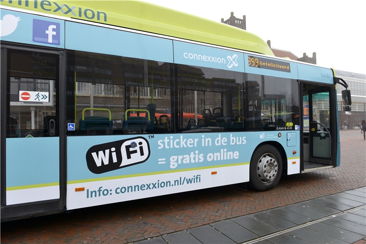 Gratis WiFi in Connexxionbussen IJmond