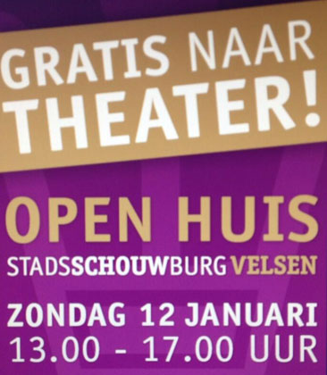 Open huis jarige Stadsschouwburg Velsen