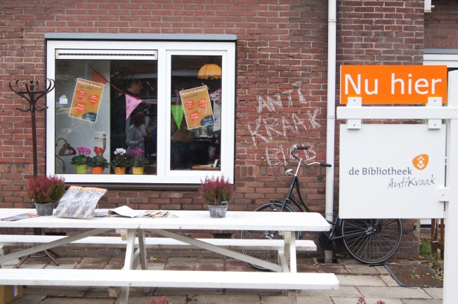 AntiKraakBieb Velsen-Noord ook open op zaterdag