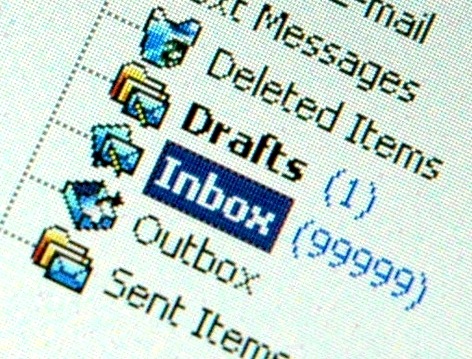 Volle mailbox dankzij bibliotheek