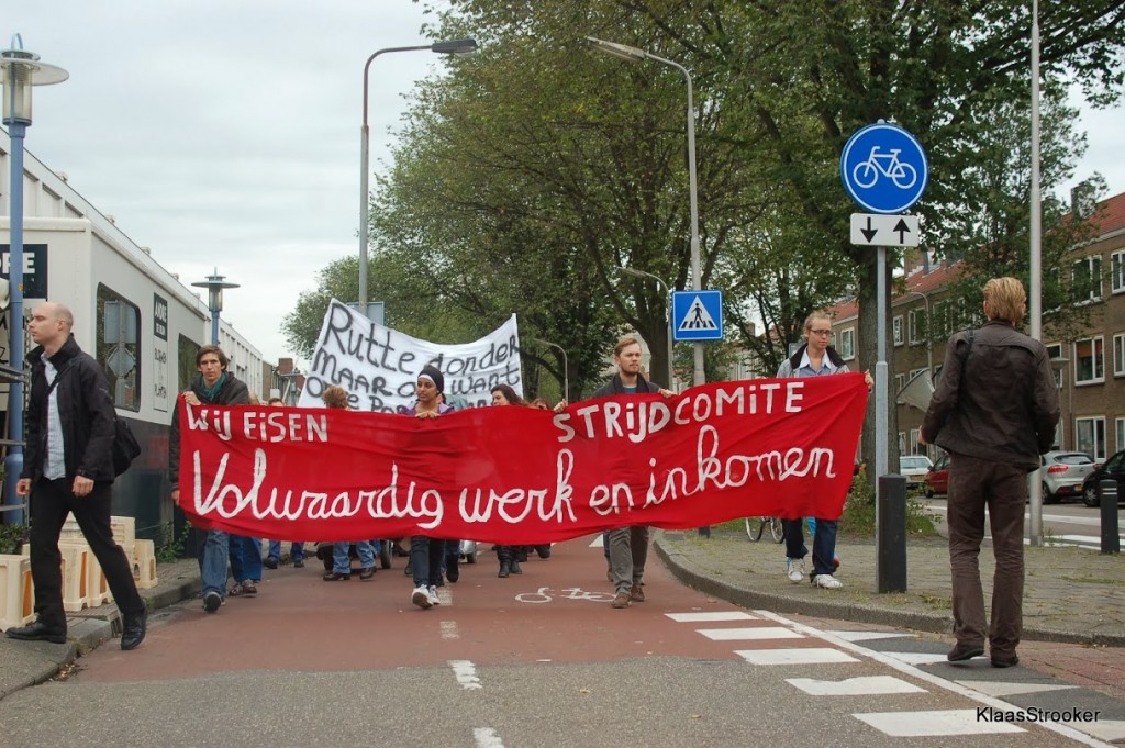 Vanmiddag grote protestactie door IJmuiden