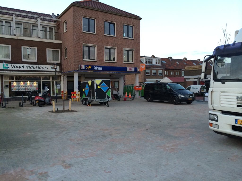 Primera Planetenweg dicht door verbouwing