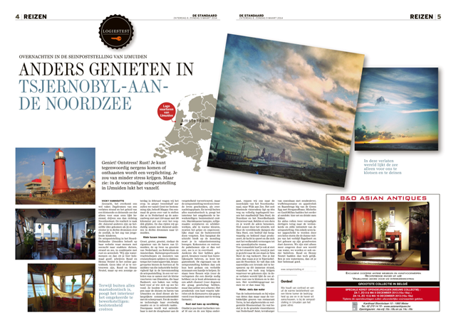 Belgisch dagblad: ‘IJmuiden is Tsjernobyl aan Zee’