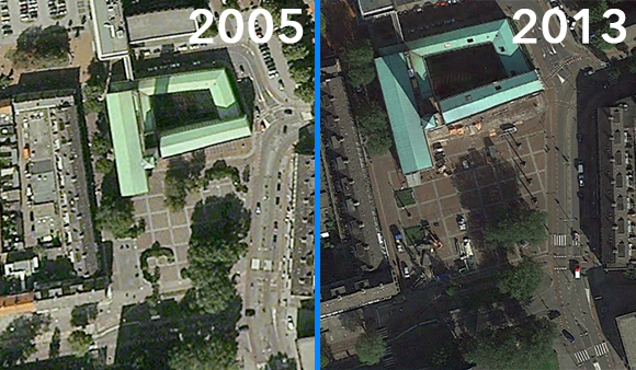 Nieuwe Google Maps, wat is anders? 2005 vs 2013