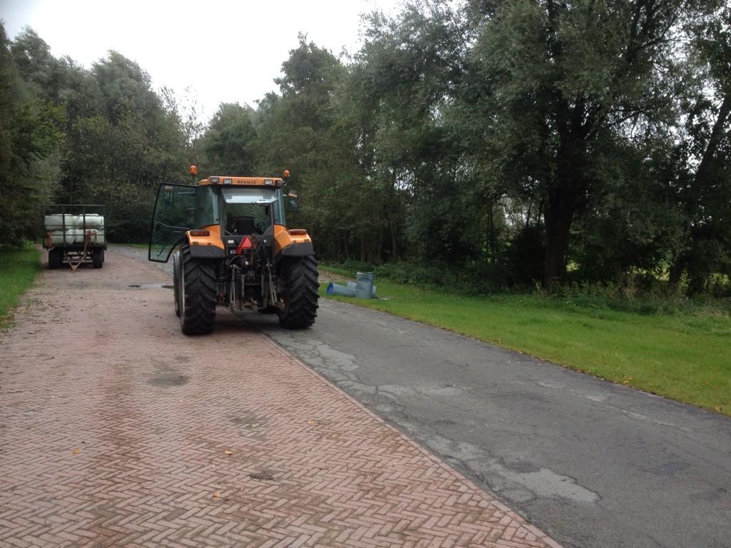 Vaten gedumpt in Spaarnwoude