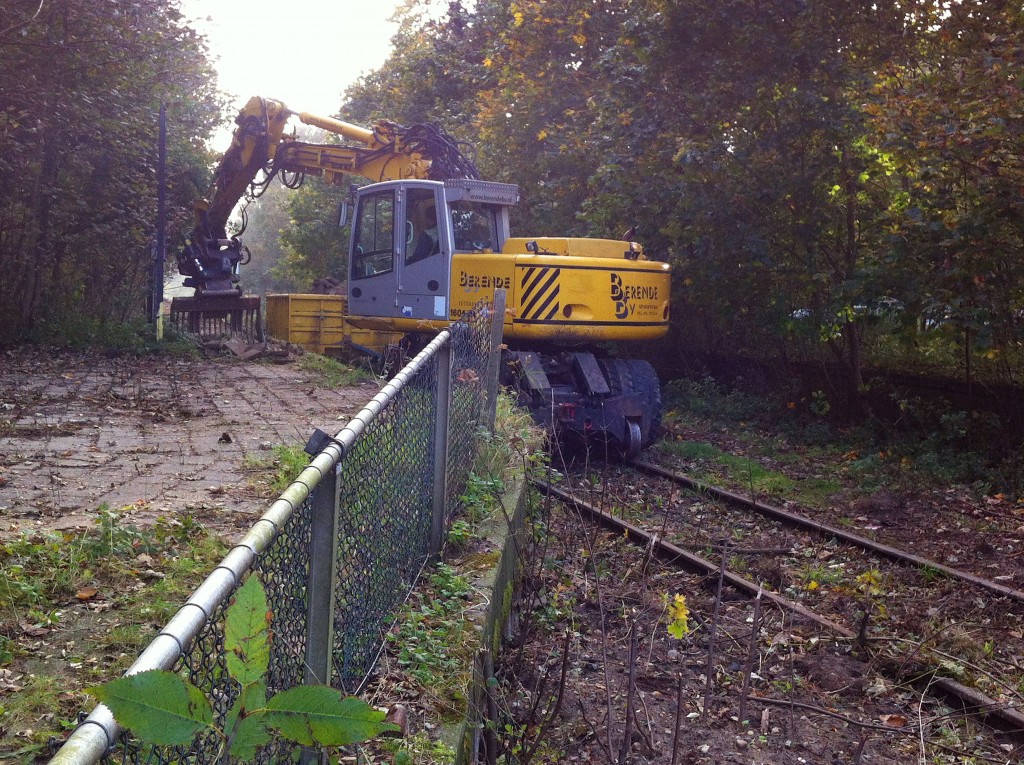 Einde aan station Driehuis-Westerveld
