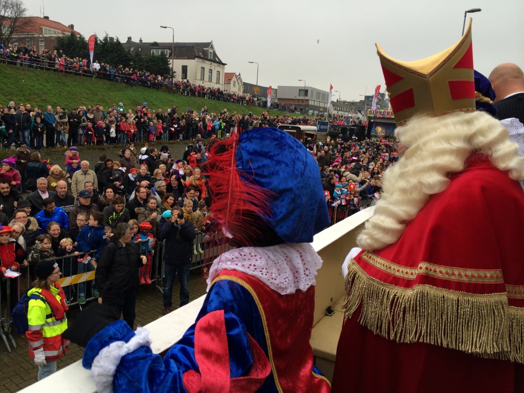 Sinterklaas aangekomen in IJmuiden