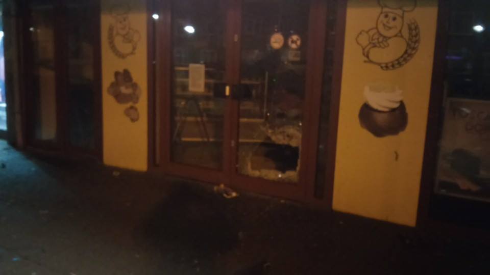 Veel vernielingen in centrum IJmuiden
