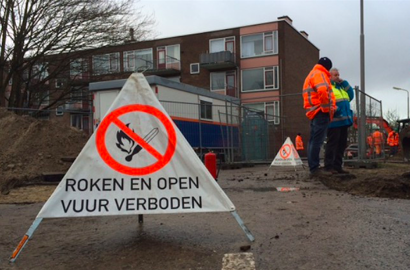 Grote gasstoring in Velsen-Noord duurt nog dagen