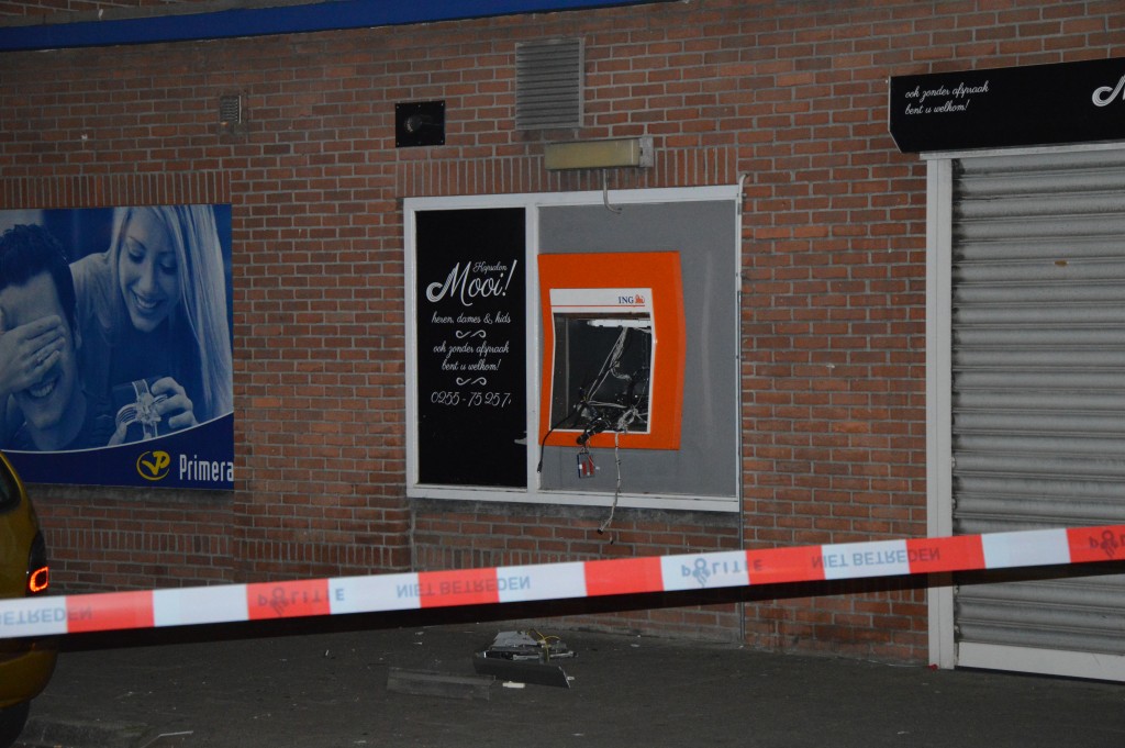 Flappentap Duinwijk doelwit plofkraak