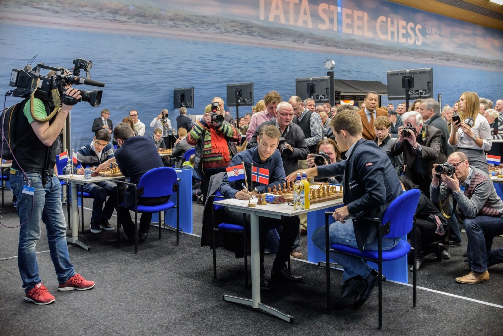 Internationale aandacht Tata Steel Chess