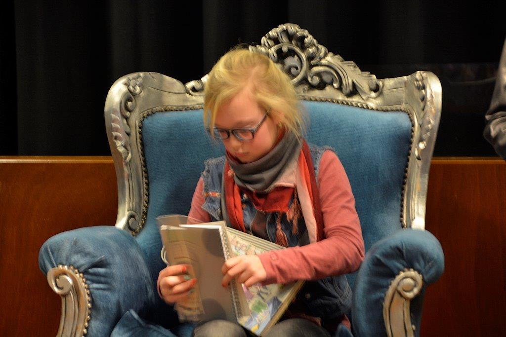Nationale Voorleeswedstrijd in bibliotheek