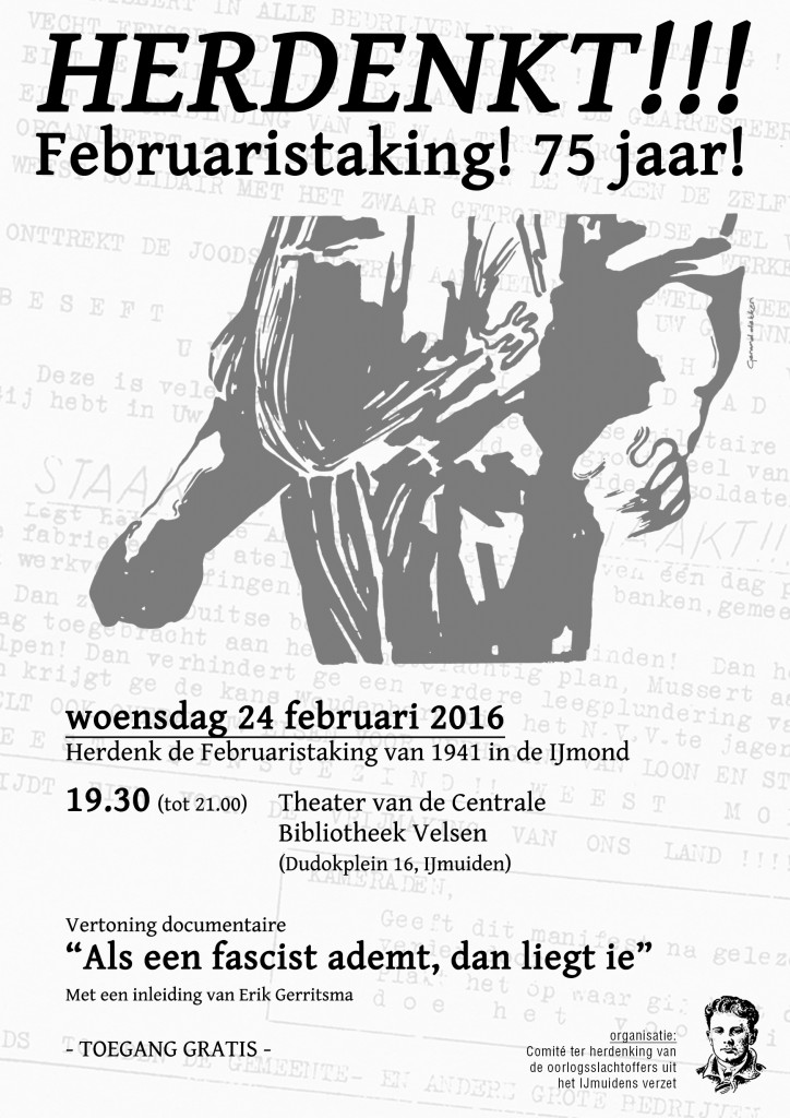 Herdenking Februaristaking