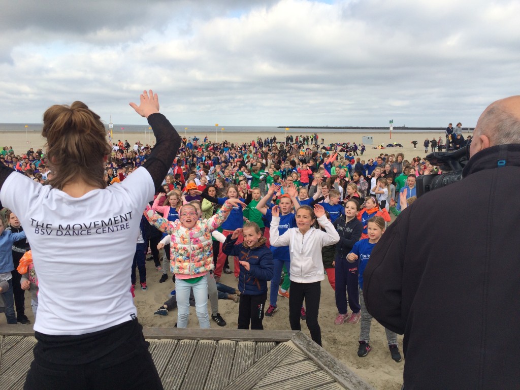 1150 kids bij Koningsspelen aan zee