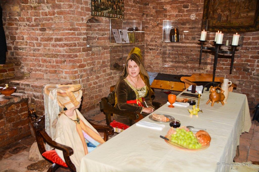 Moeder verwennen in Ridderzaal