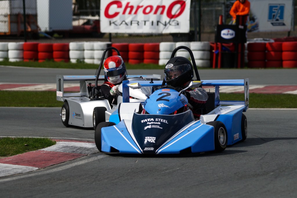 Nova wint groene kartraces Tata Steel