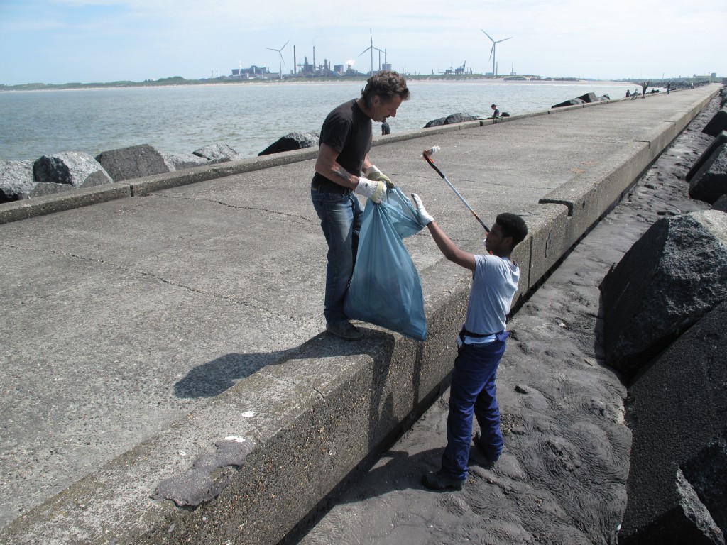 Nog meer opruimacties bij Noordpier