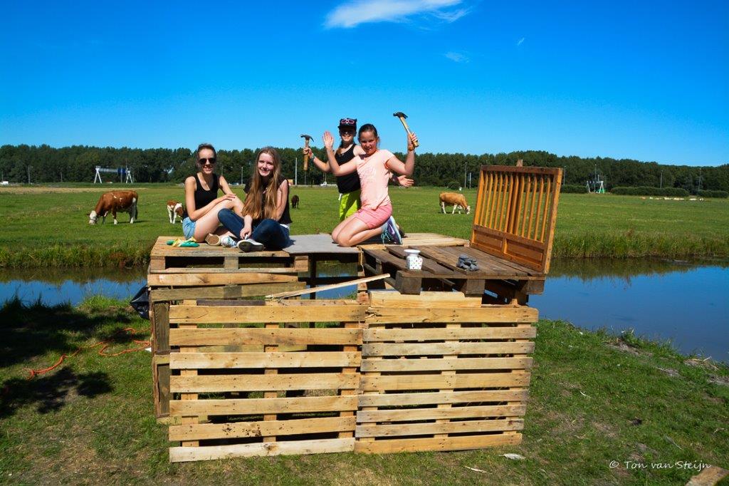 Huttenbouwen als start zomervakantie