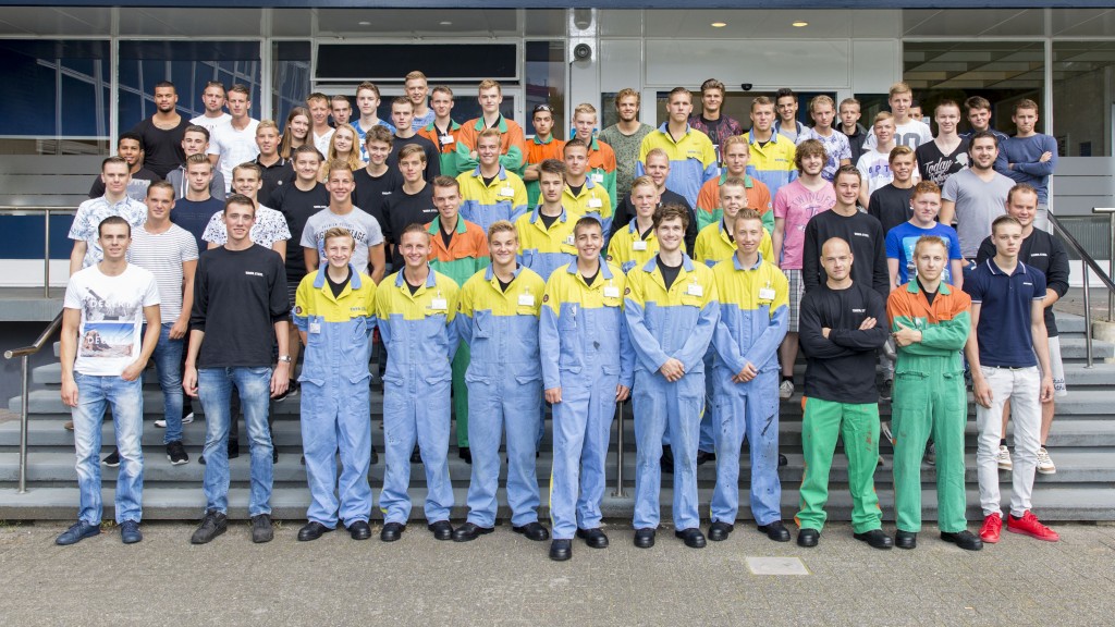 Nieuwe leerlingen bedrijfsschool