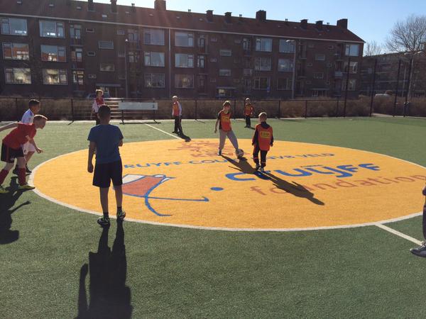 Bijeenkomst over Cruyff Court Velsen-Noord