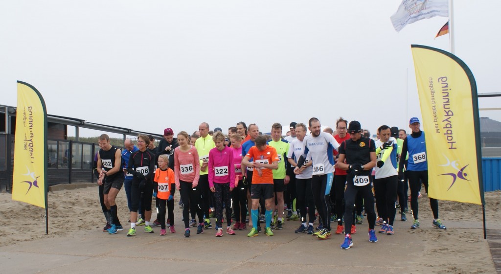 Zondag 7e HappyRunning op het strand