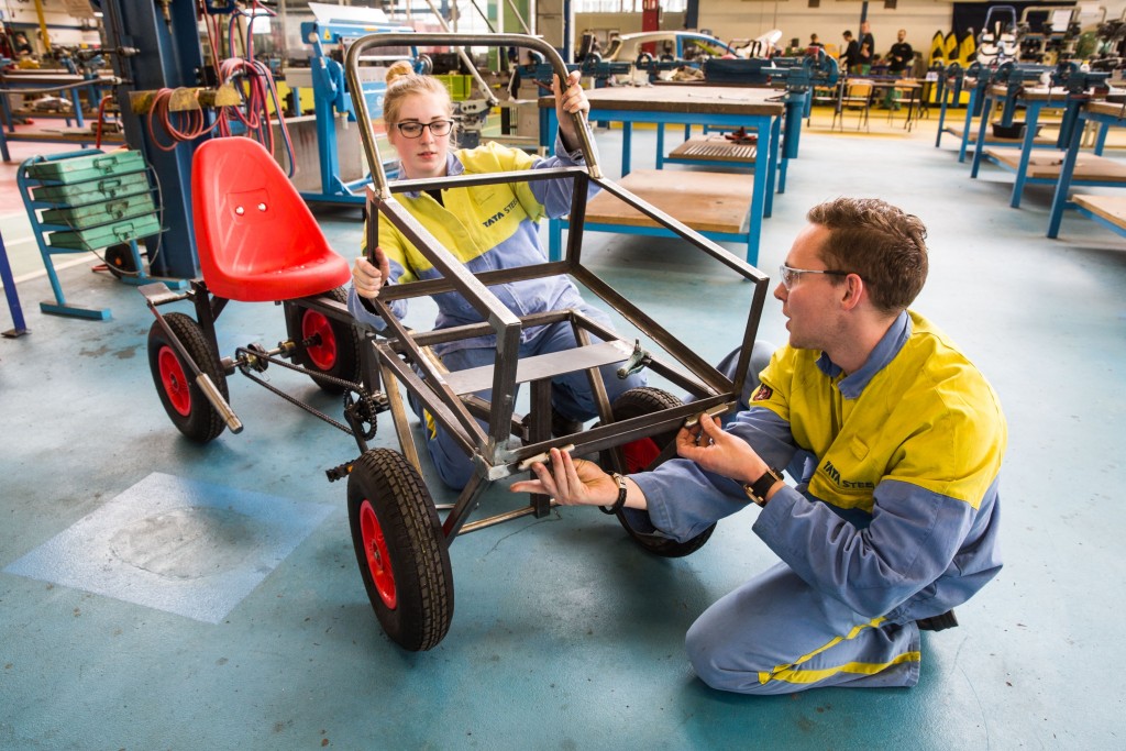 Open dag bedrijfsschool Tata Steel
