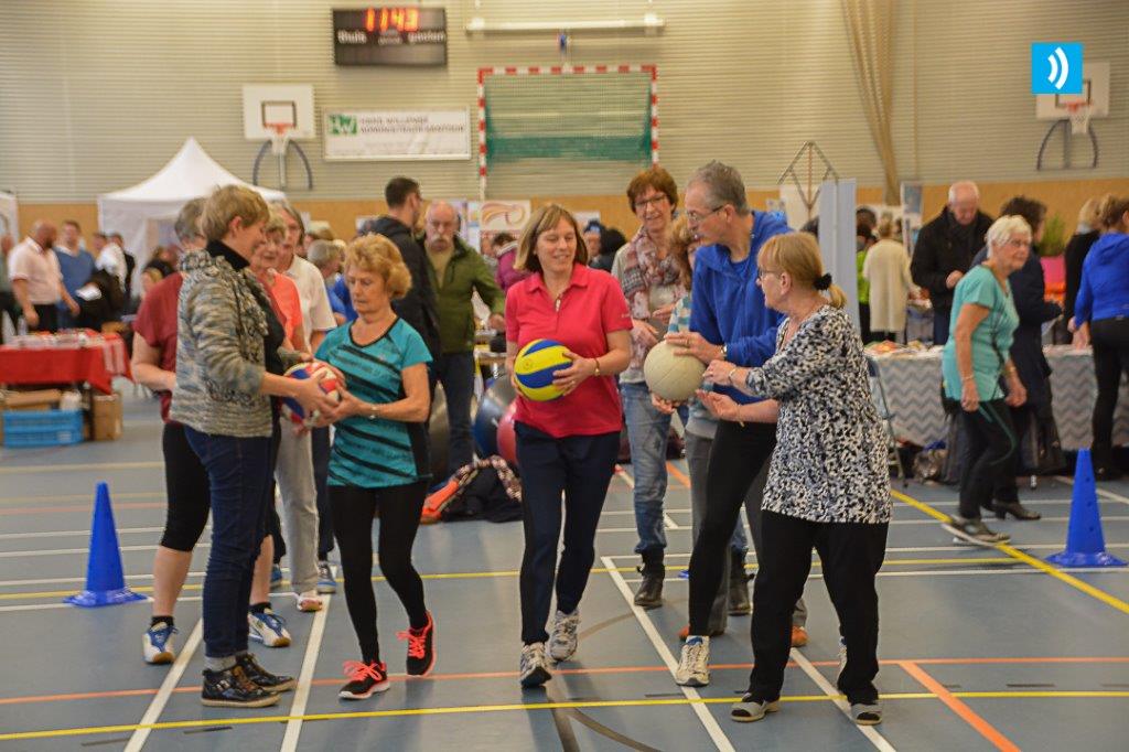 Gezondheidsbeurs in Sporthal Zeewijk