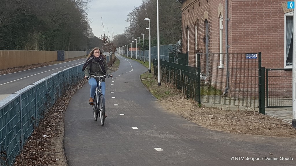 Fietspad lang HOV tracé geopend