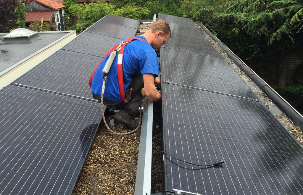 Inkoopactie zonnepanelen en spouwmuurisolatie