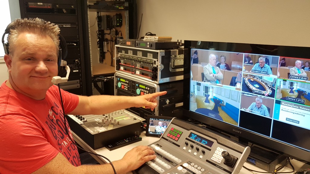 Zes sessies live op Raadsplein TV