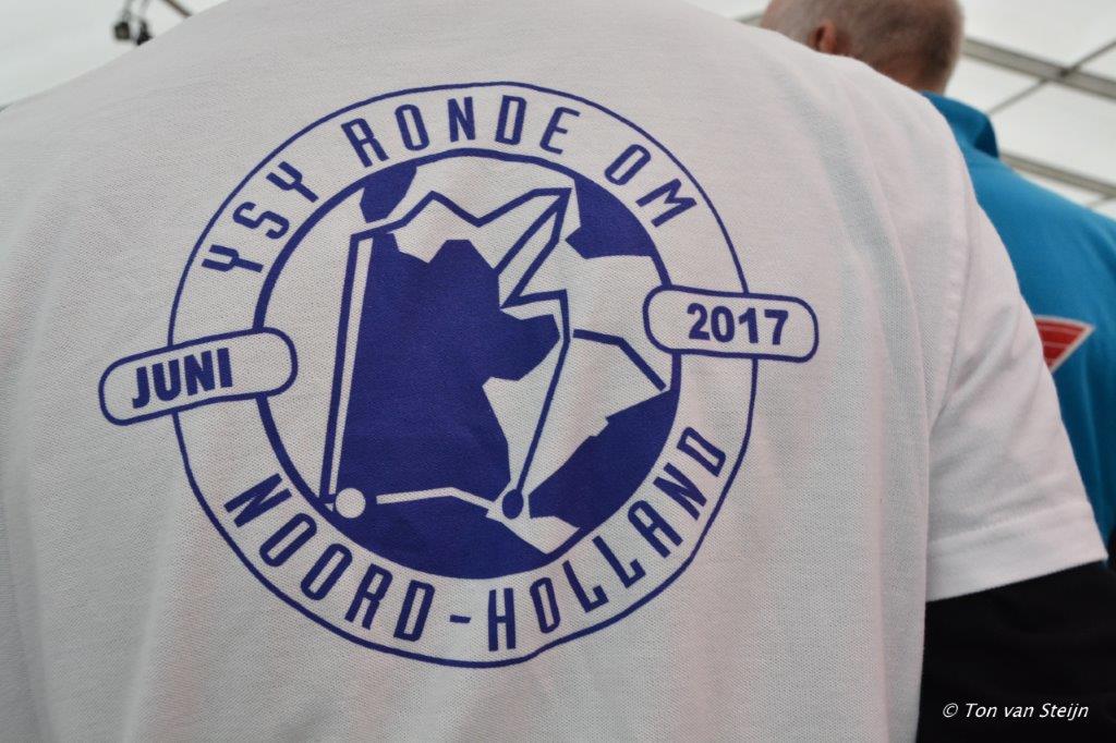 Zeilwedstrijd YSY ronde om Noord-Holland