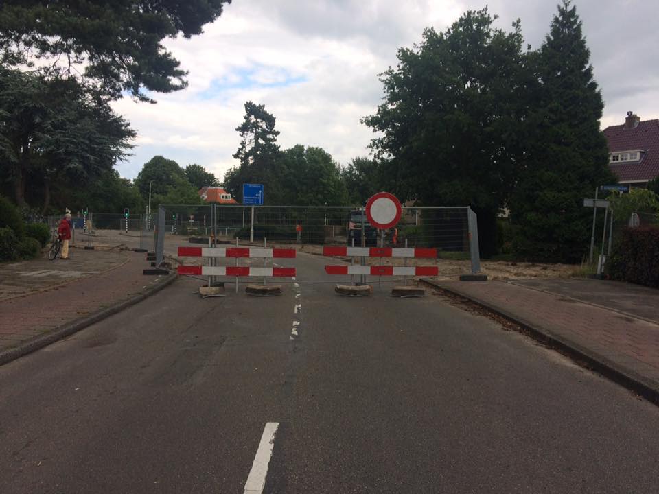 Waterloolaan Driehuis afgesloten