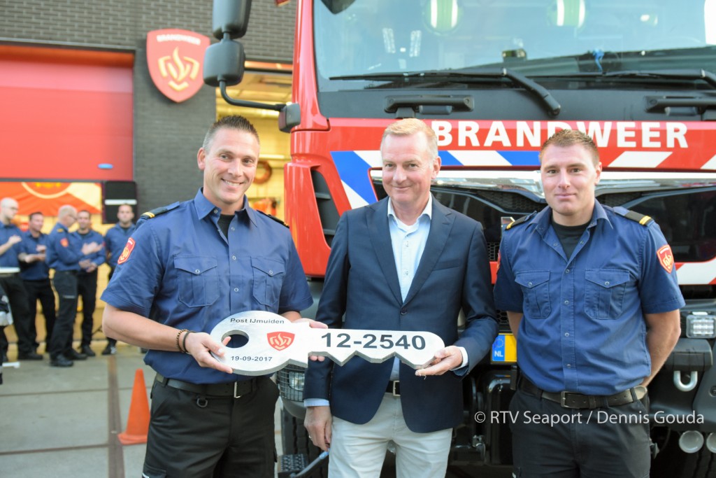 Nieuwe tankauto voor Brandweer Post IJmuiden