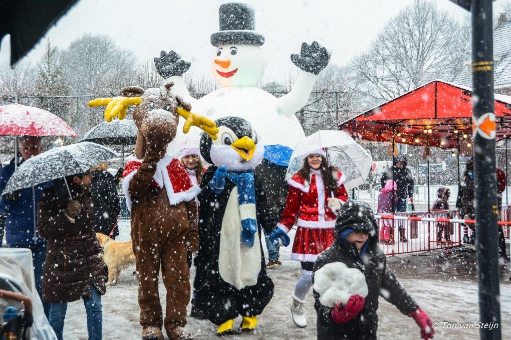 Witte kerstmarkt in Santpoort