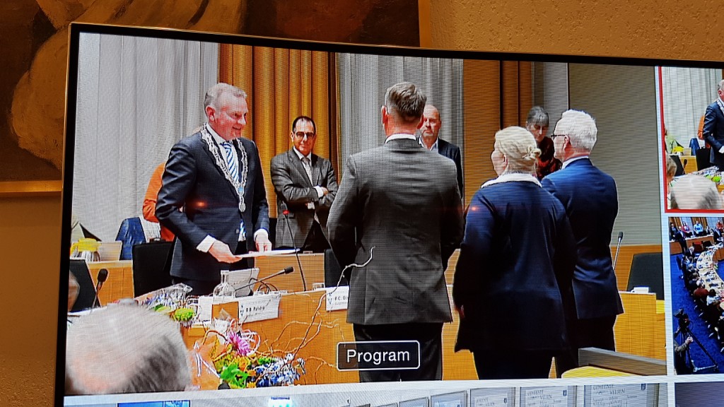 Lach en traan tijdens afscheidsraad