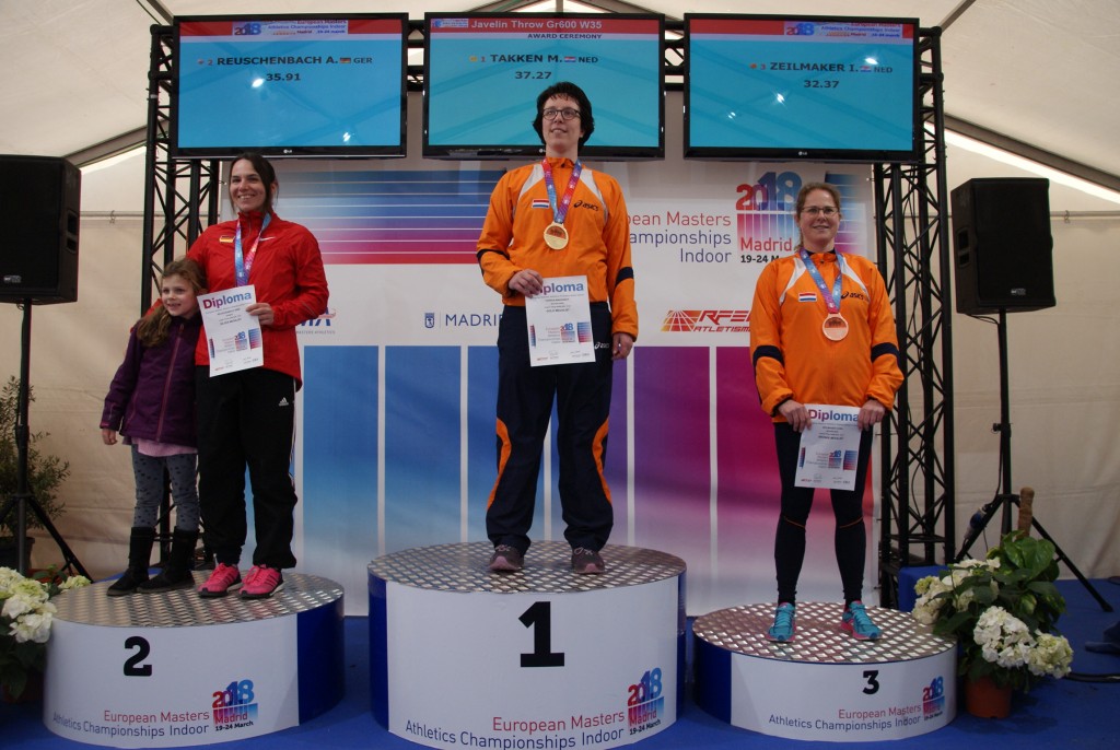 Brons voor IJmuidense op EK Atletiek