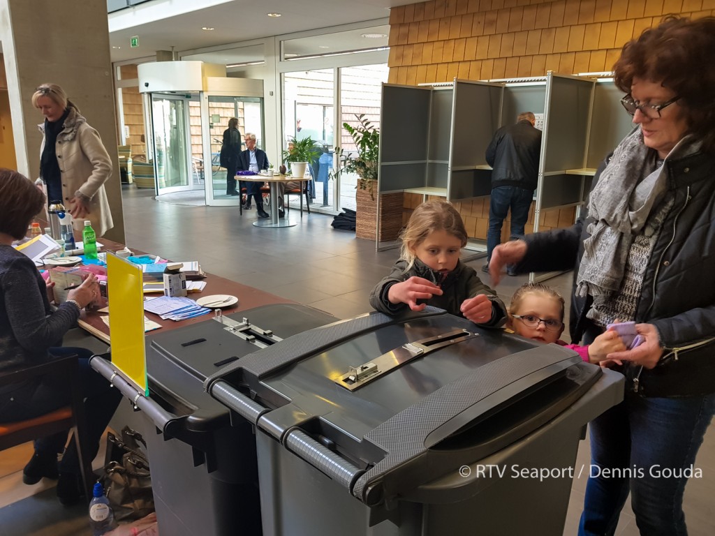 Beelden van een lange verkiezingsdag