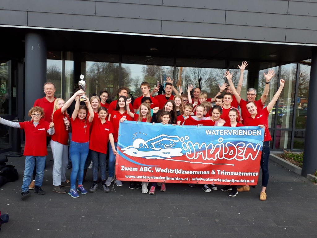 Watervrienden IJmuiden pakt eerste plaats in competitie
