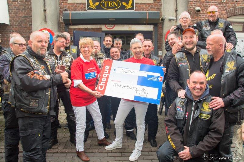 Een mooi bedrag voor het KWF