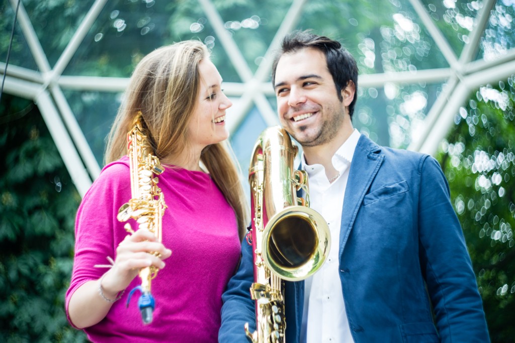 Saxofoon duo van ongekende klasse