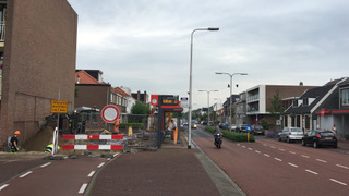 Bushokje Hagerlingerweg Santpoort verplaatst